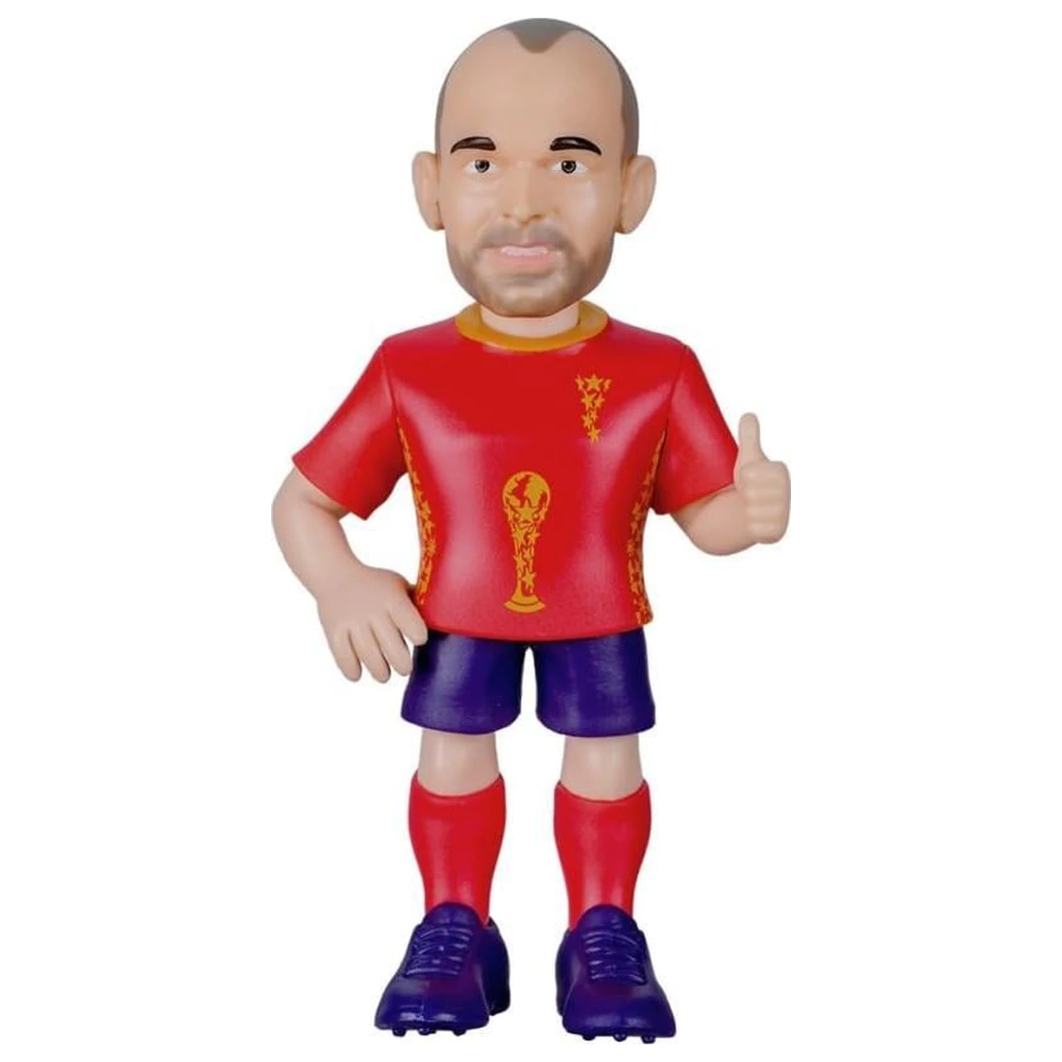 SPAIN Iniesta Figurina Minix World Legends Cup 12cm poza produsului