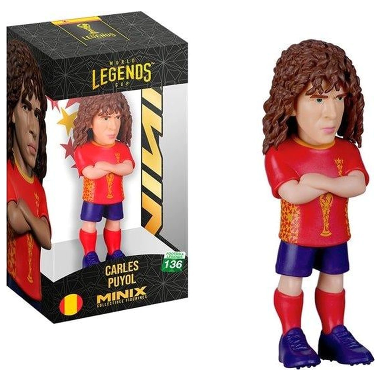 Spania Puyol Figura Minix World Legends Cup 12cm poza produsului