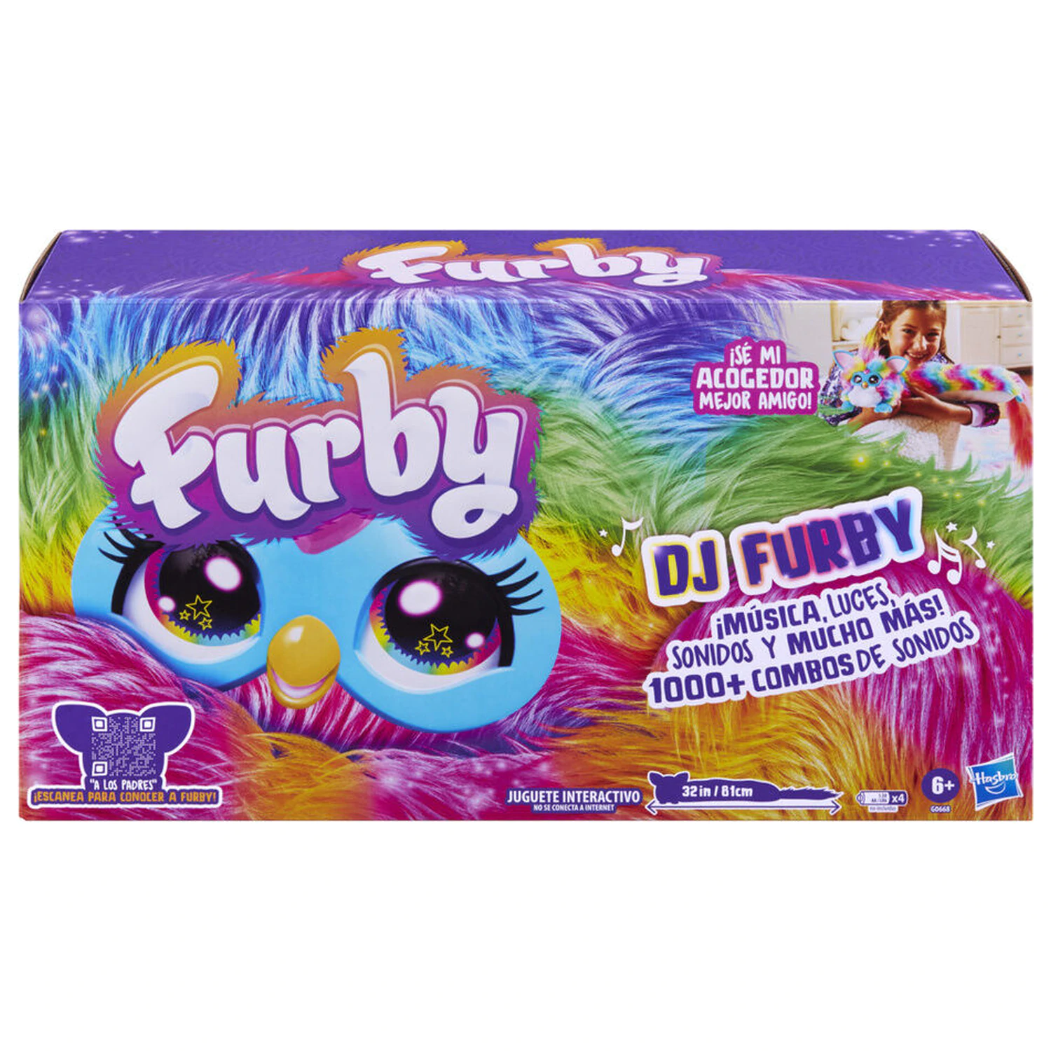 Papusa interactiva Spanish Furby DJ poza produsului