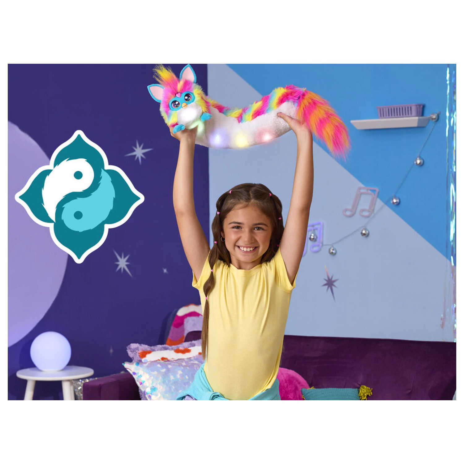 Papusa interactiva Spanish Furby DJ poza produsului