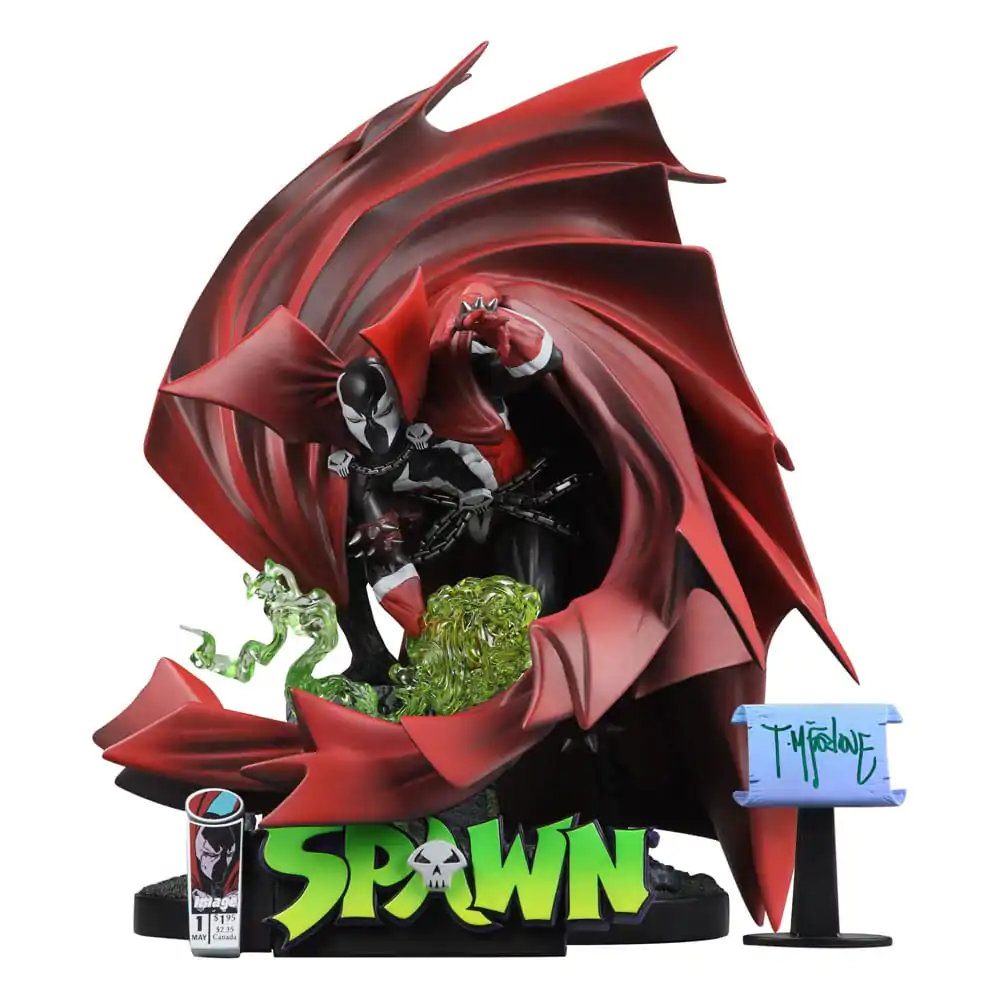 Statuie Spawn 1/10 Spawn #1 (Black White & Red All Over) 24 cm poza produsului