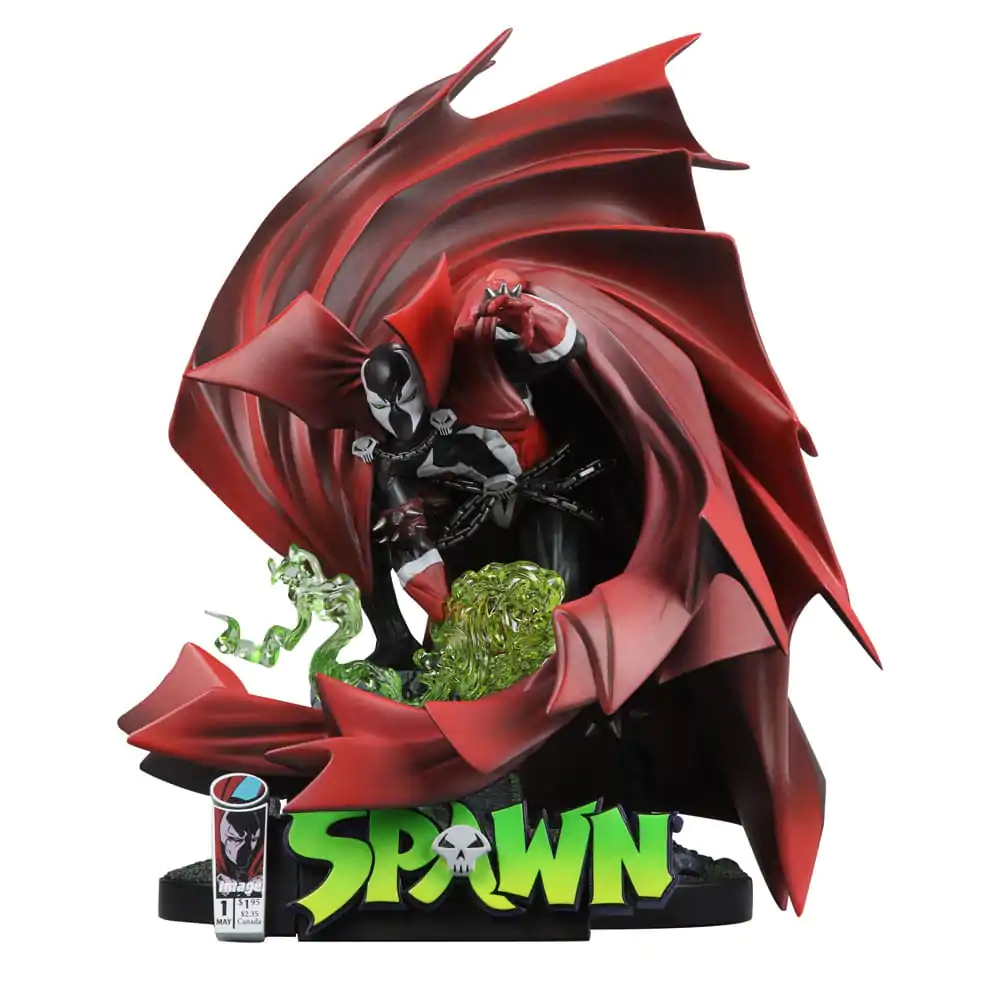 Statuie Spawn 1/10 Spawn #1 (Black White & Red All Over) 24 cm poza produsului