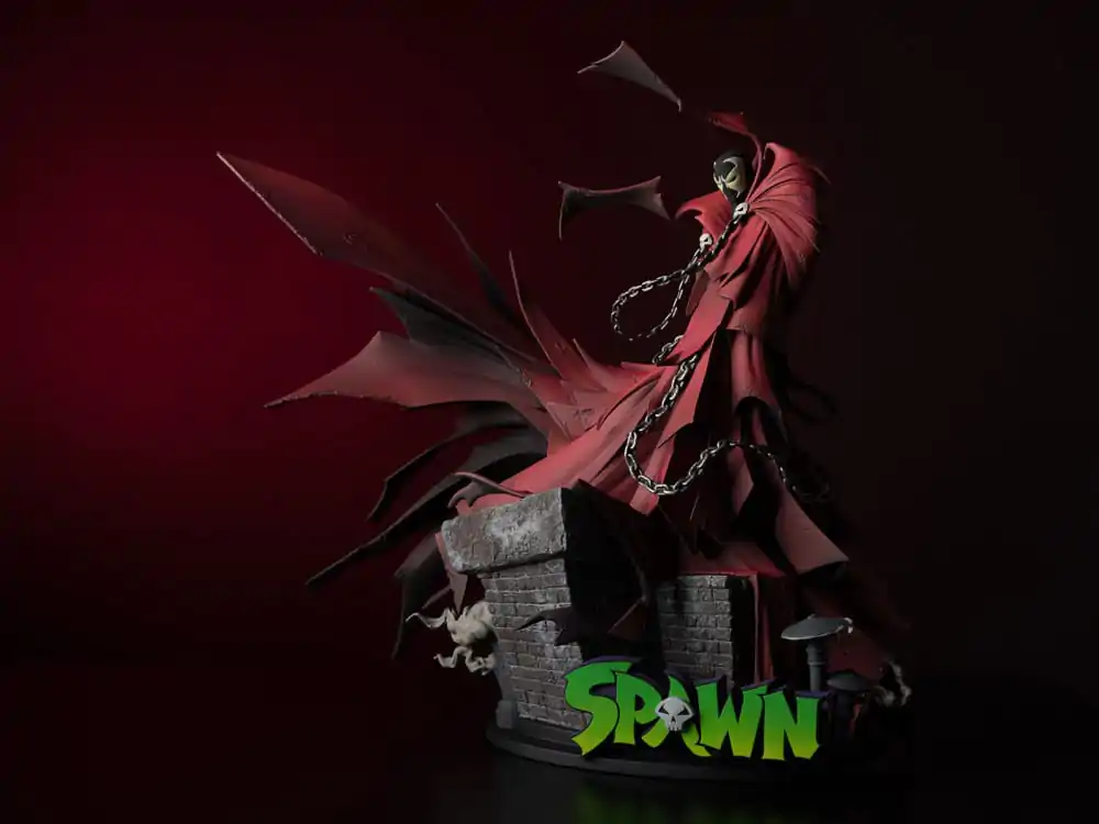 Statueta Spawn Batman 1/8 Spawn de Greg Capullo 38 cm poza produsului