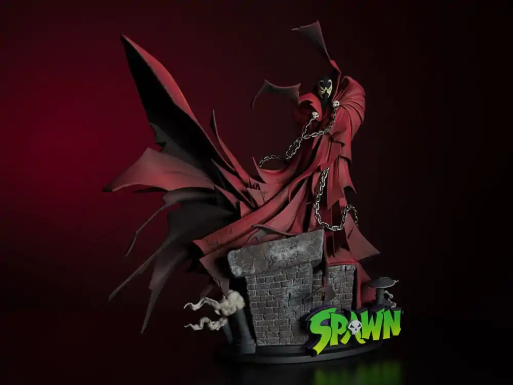 Statueta Spawn Batman 1/8 Spawn de Greg Capullo 38 cm poza produsului
