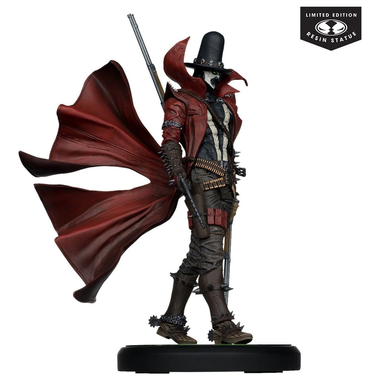 Spawn Negru Alb si Rosu Peste Tot Statuie la Scara 1/10 Gunslinger Spawn de Todd McFarlane 23 cm poza produsului