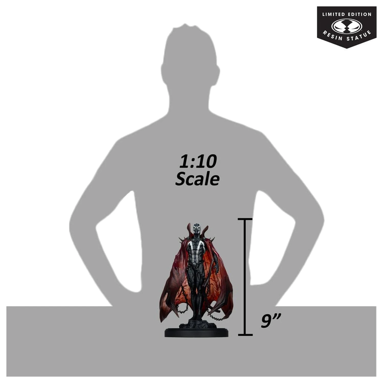 Spawn Black White & Red All Over Statuie 1/10 Spawn de Pupeteer Lee 23 cm poza produsului