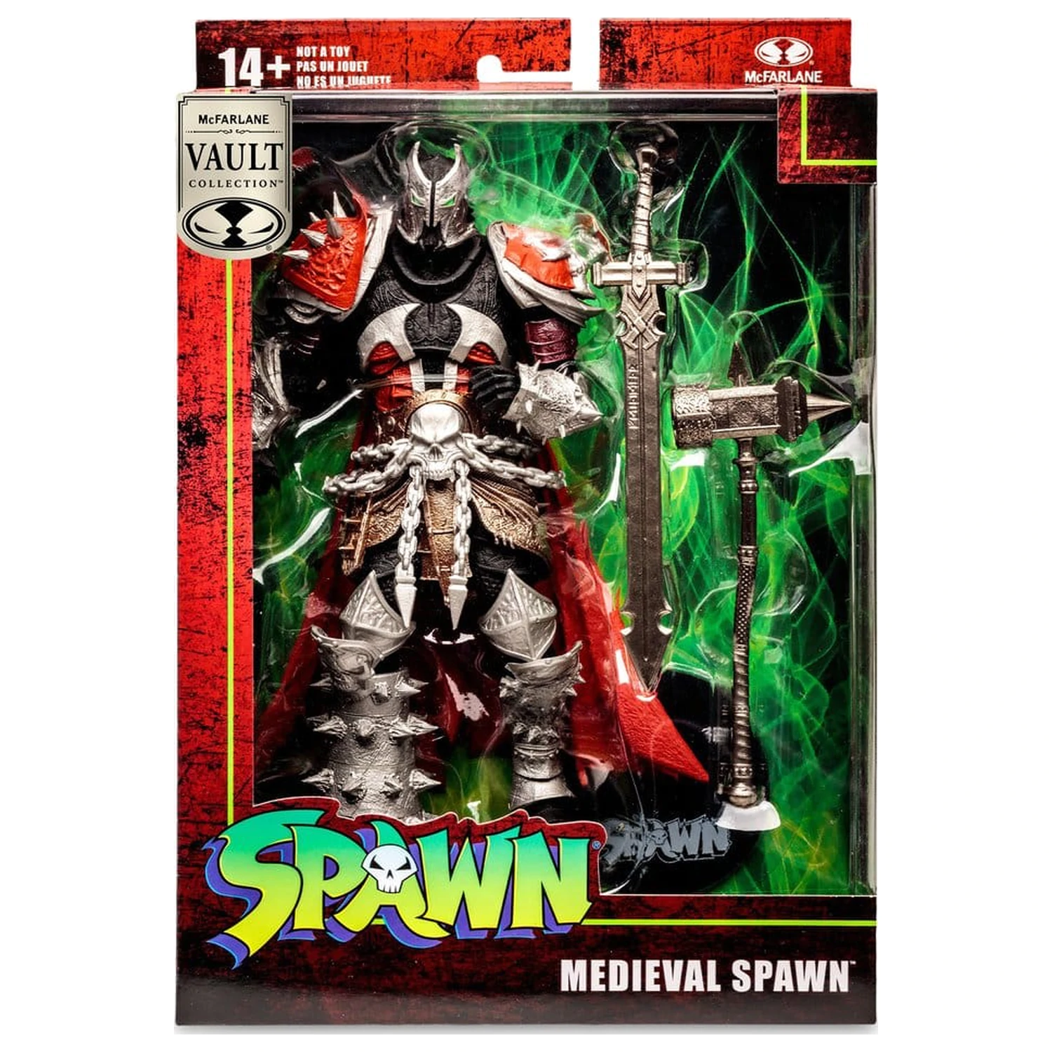 Spawn McFarlane Vault Collection Figurina de actiune Medieval Spawn 20 cm poza produsului