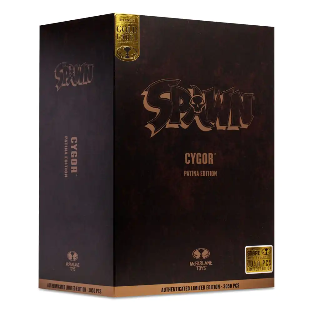 Figurină de acțiune Megafig Spawn Cygor Patina Edition (Gold Label) 30 cm poza produsului