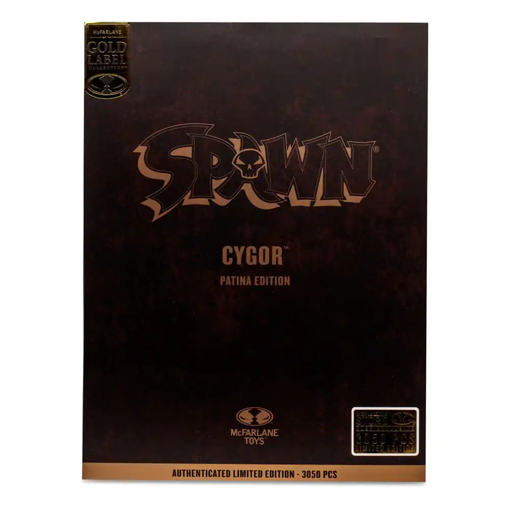 Figurină de acțiune Megafig Spawn Cygor Patina Edition (Gold Label) 30 cm poza produsului