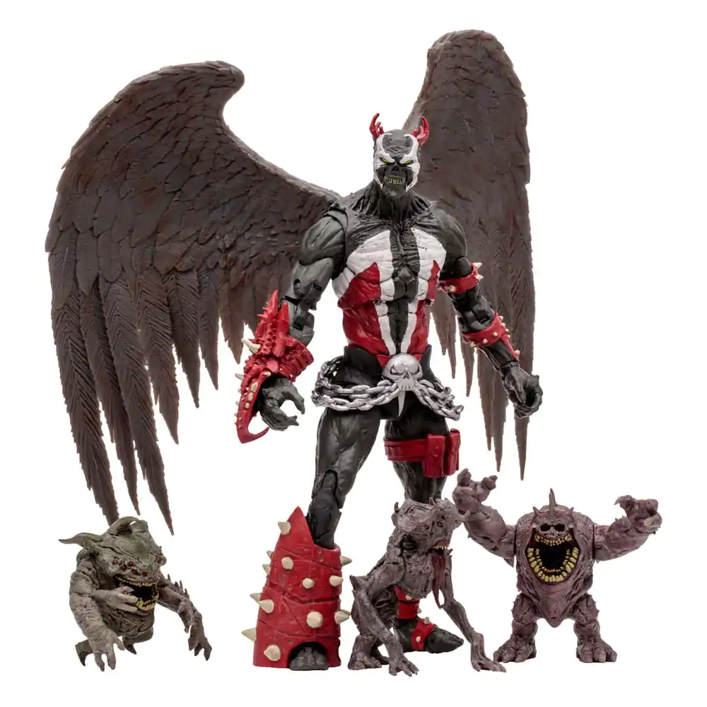 Spawn Megafig Figurina de actiune King Spawn cu aripi si minioni 30 cm poza produsului