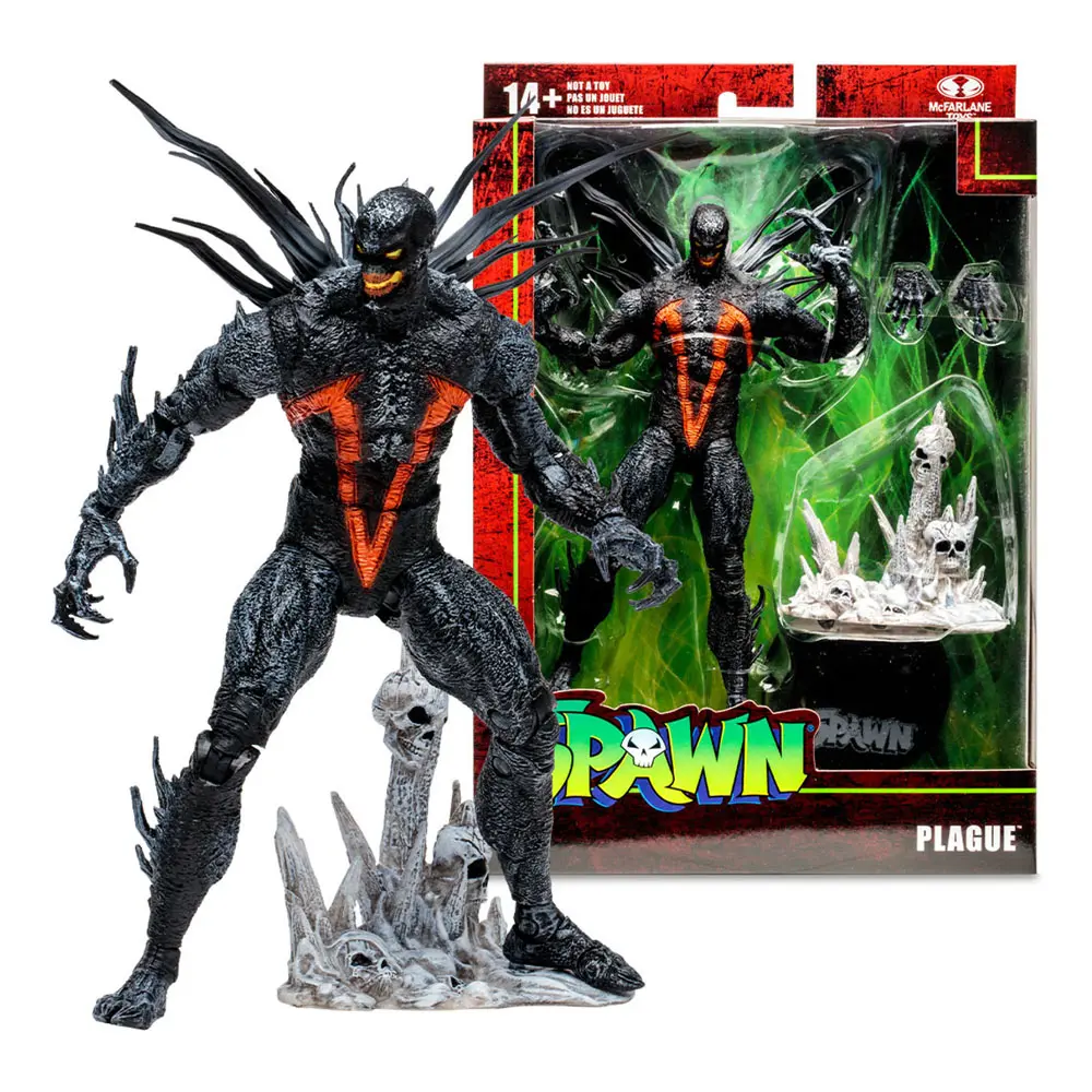Figurina de actiune Spawn Plague 18 cm poza produsului