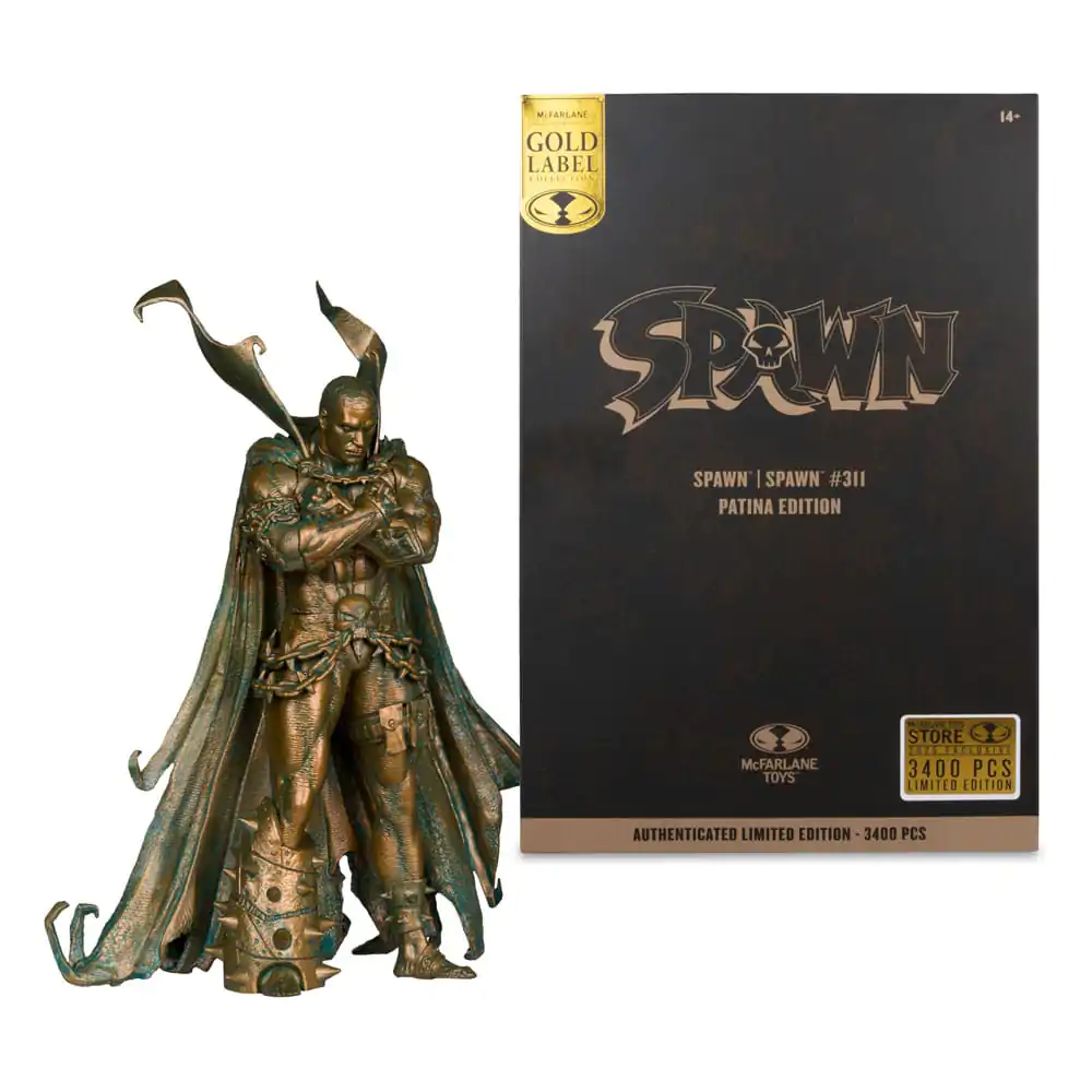 Figurină Spawn Spawn #311 (Patina Edition) (Gold Label) 19 cm poza produsului