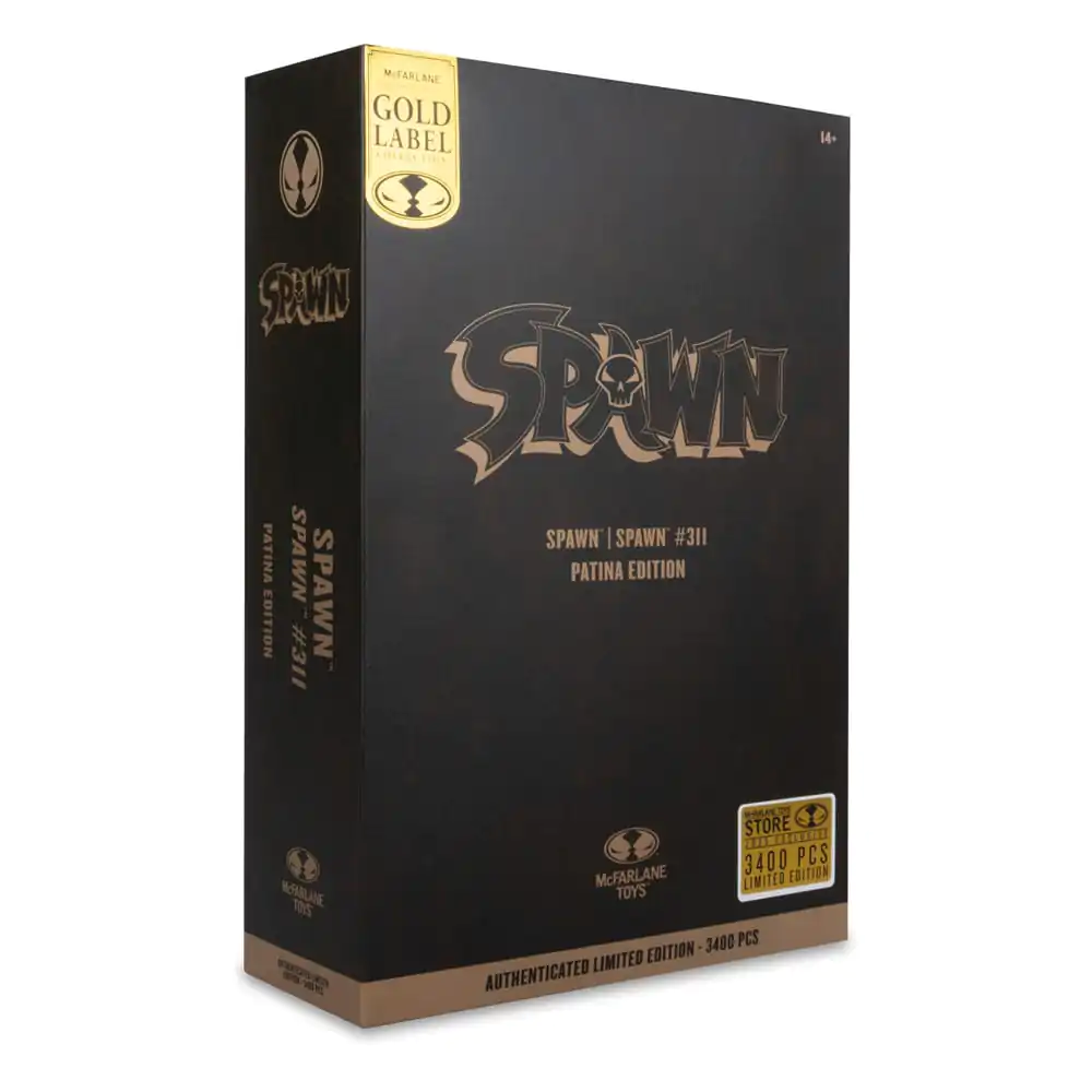Figurină Spawn Spawn #311 (Patina Edition) (Gold Label) 19 cm poza produsului
