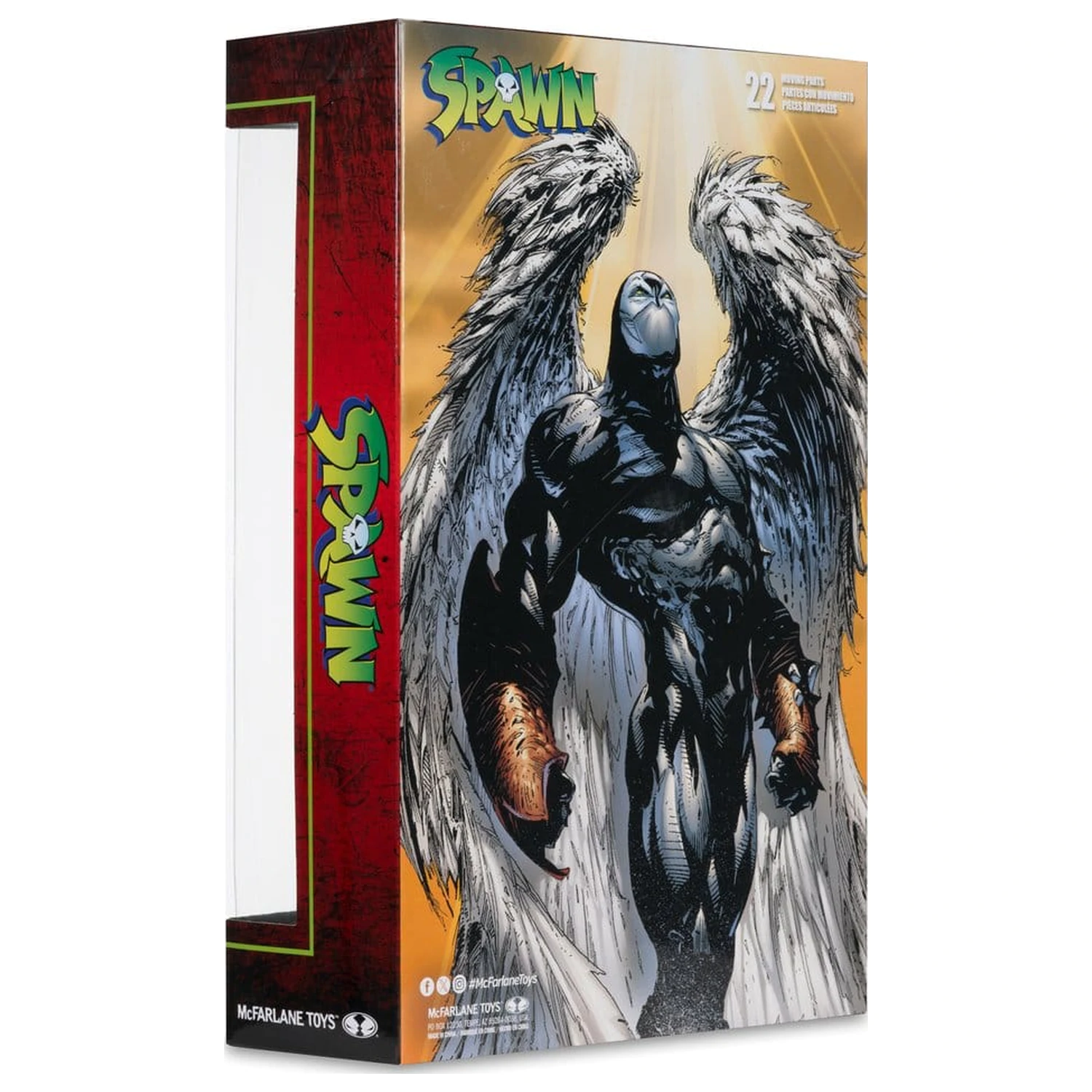 Spawn Toy Action Figure Wings of Redemption Spawn 23 cm poza produsului