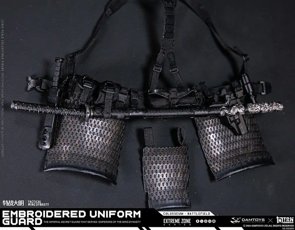 Figurină de acțiune Zona Extremă Război Special Dinastia Ming 1/6 Jinyiwei 28 cm poza produsului