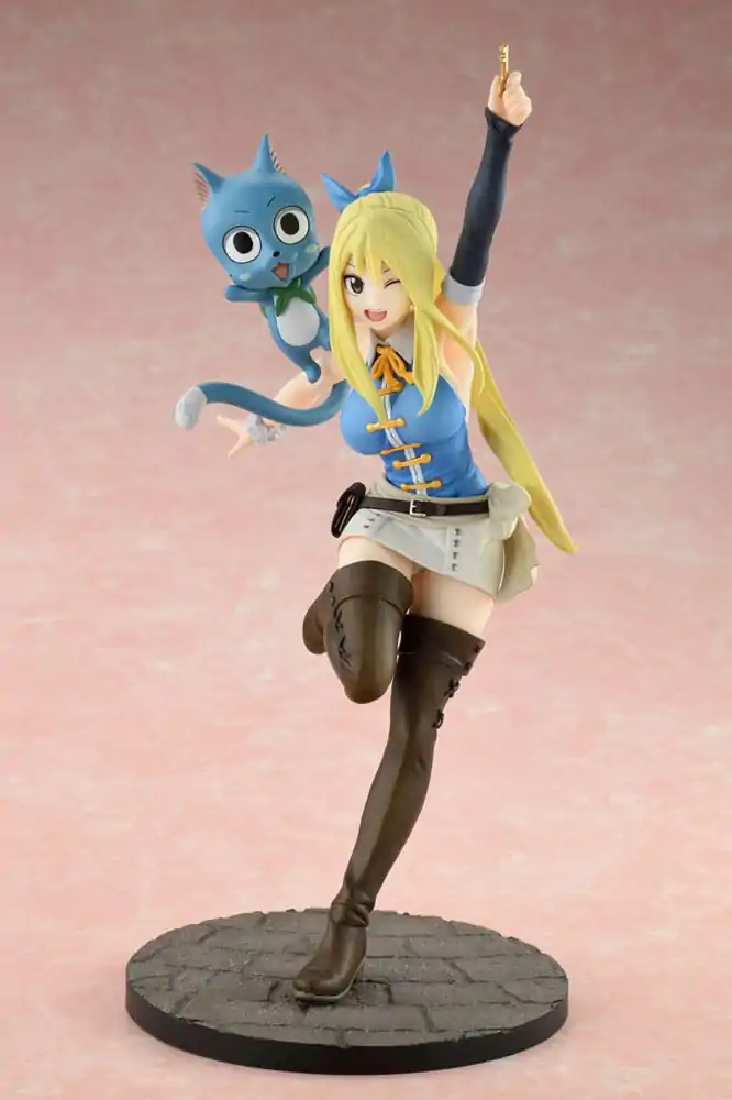 Fairy Tail Statuie PVC 1/8 Lucy Heartfilia Wink Ver. 23 cm poza produsului