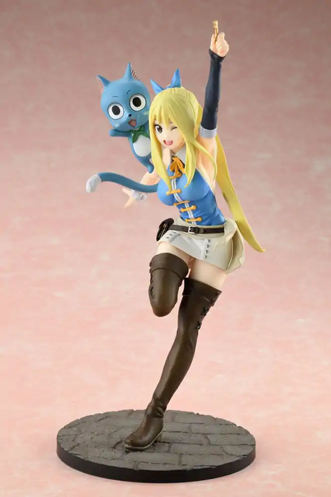 Fairy Tail Statuie PVC 1/8 Lucy Heartfilia Wink Ver. 23 cm poza produsului