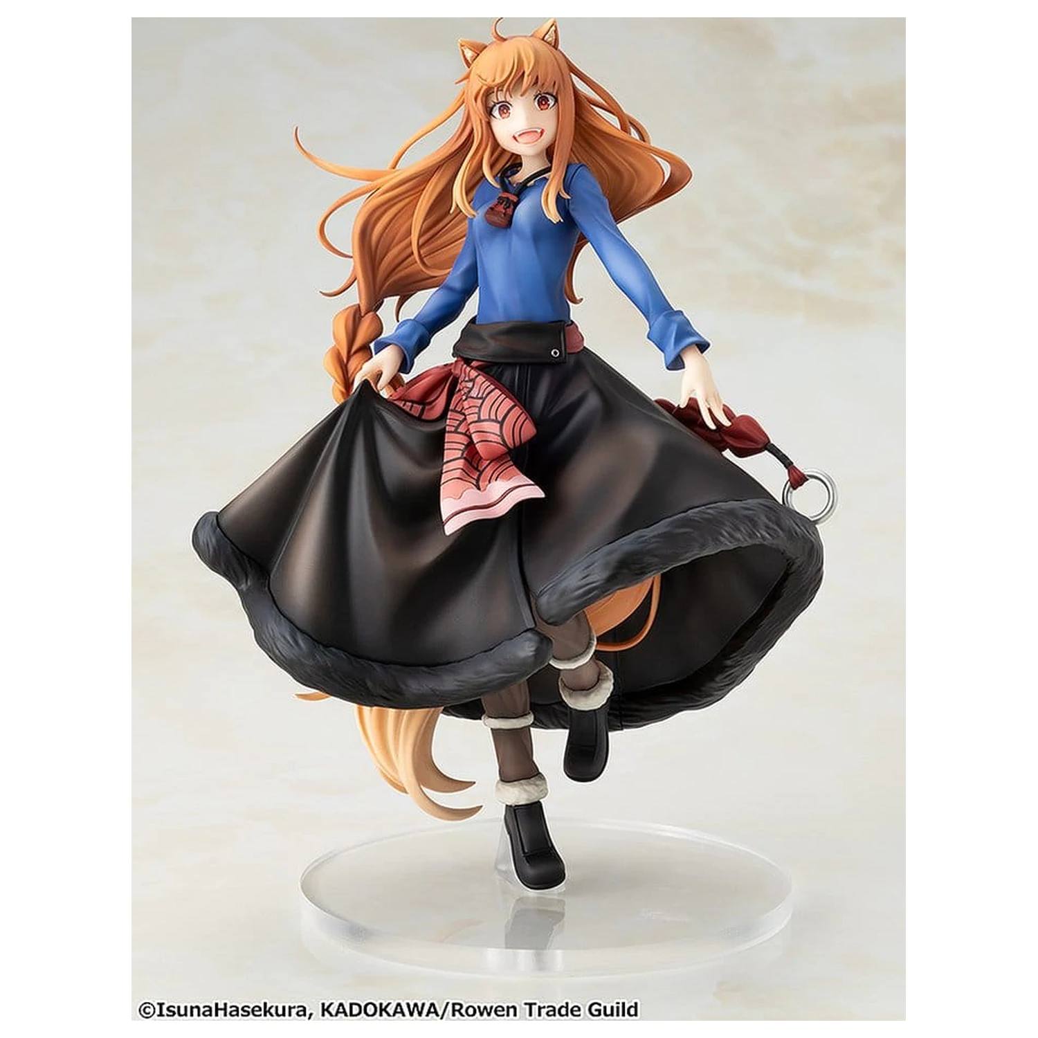 Spice and Wolf: Merchant Meets the Wise Wolf KDcolle PVC Figura Holo ilustratie de Jyuu Ayakura 17 cm poza produsului