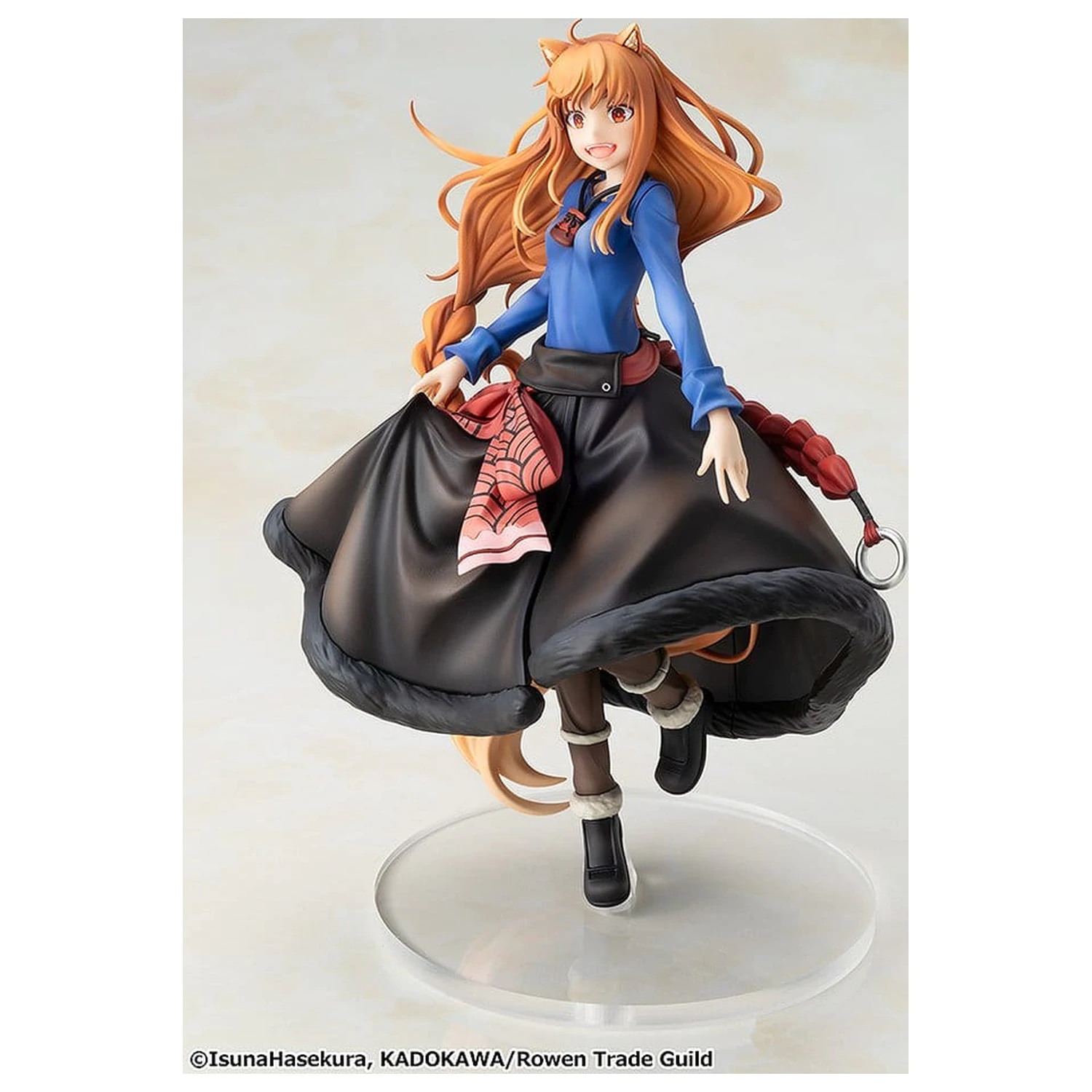 Spice and Wolf: Merchant Meets the Wise Wolf KDcolle PVC Figura Holo ilustratie de Jyuu Ayakura 17 cm poza produsului