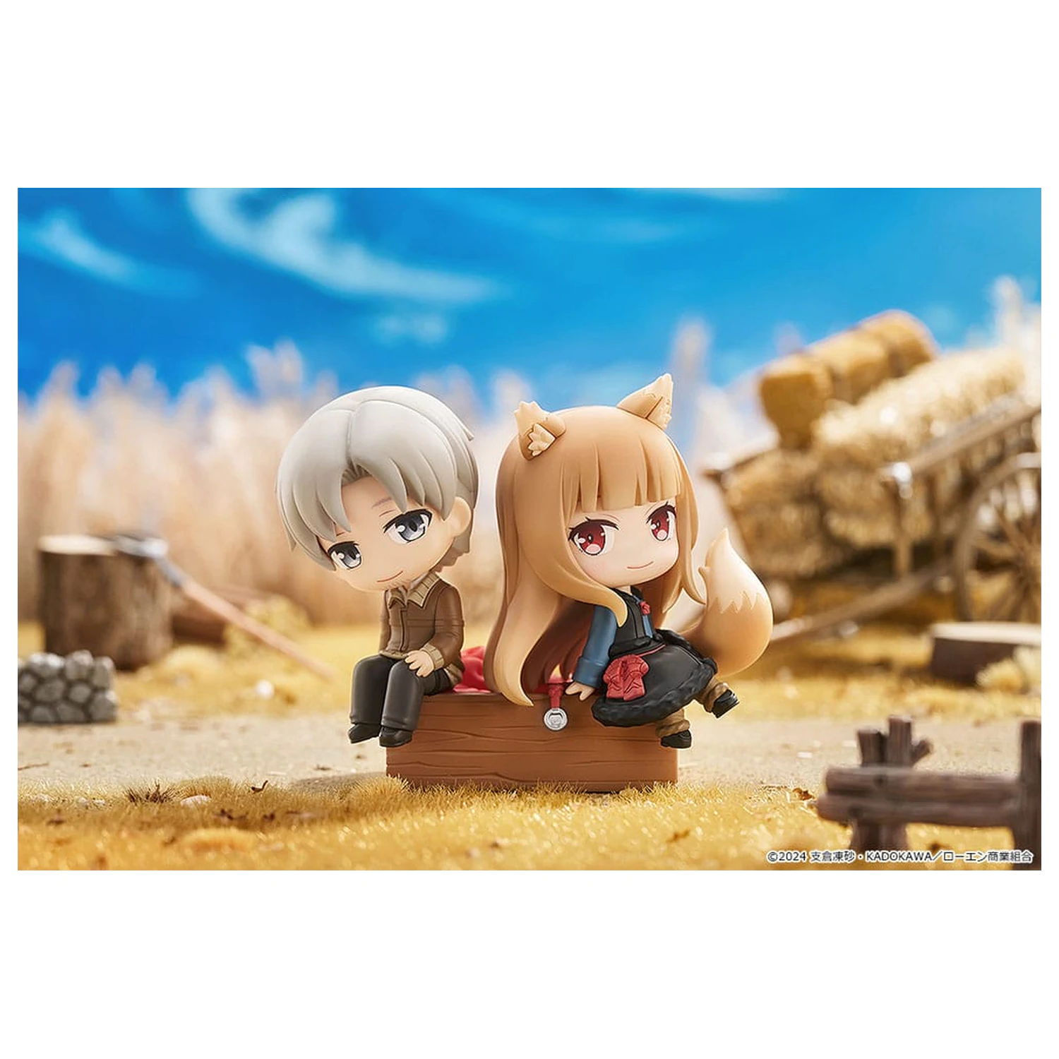 Spice and Wolf: Merchant Meets the Wise Wolf Mini Memory Mini Figurina Lawrence & Holo 8 cm poza produsului