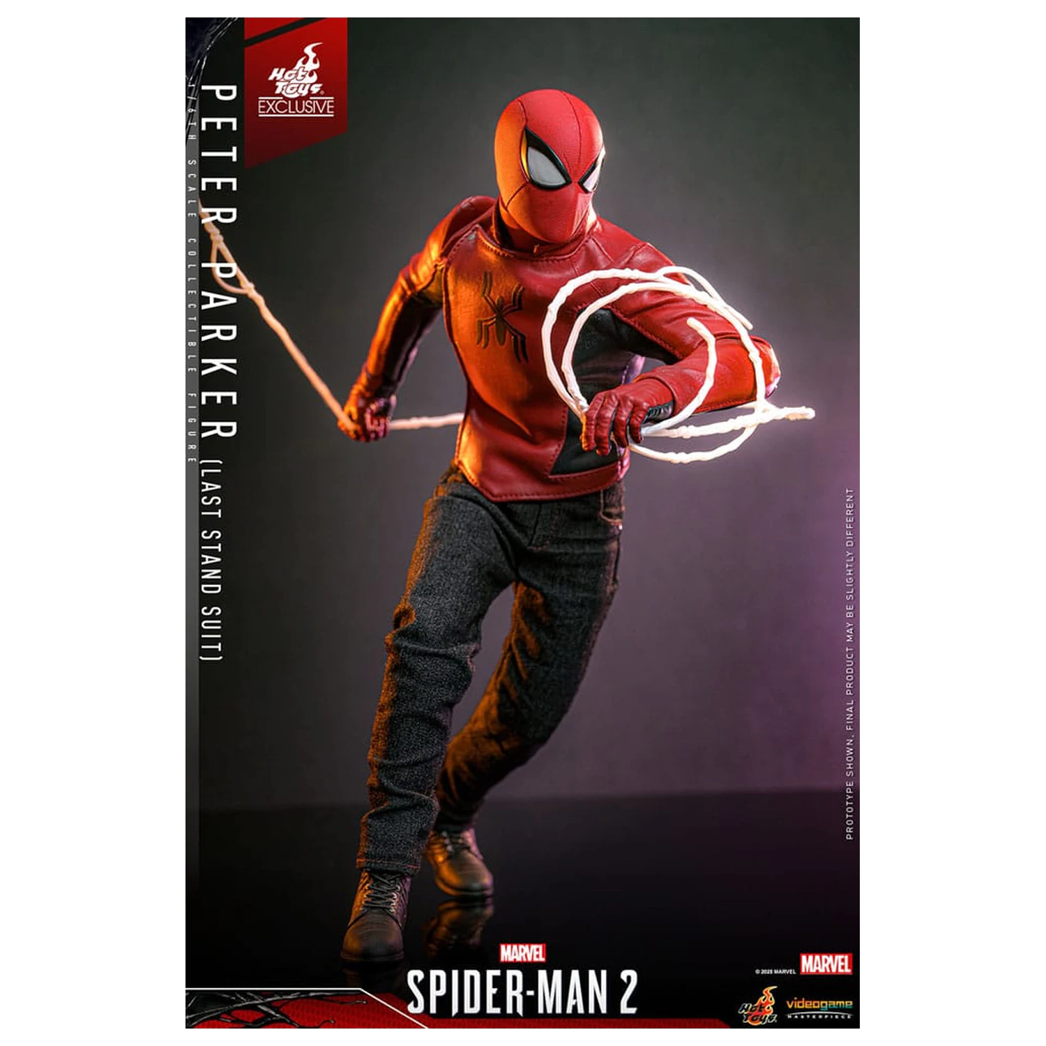 Figurina de actiune Spider-Man 2 1/6 Peter Parker (Last Stand Suit) Hot Toys Exclusive 30 cm poza produsului