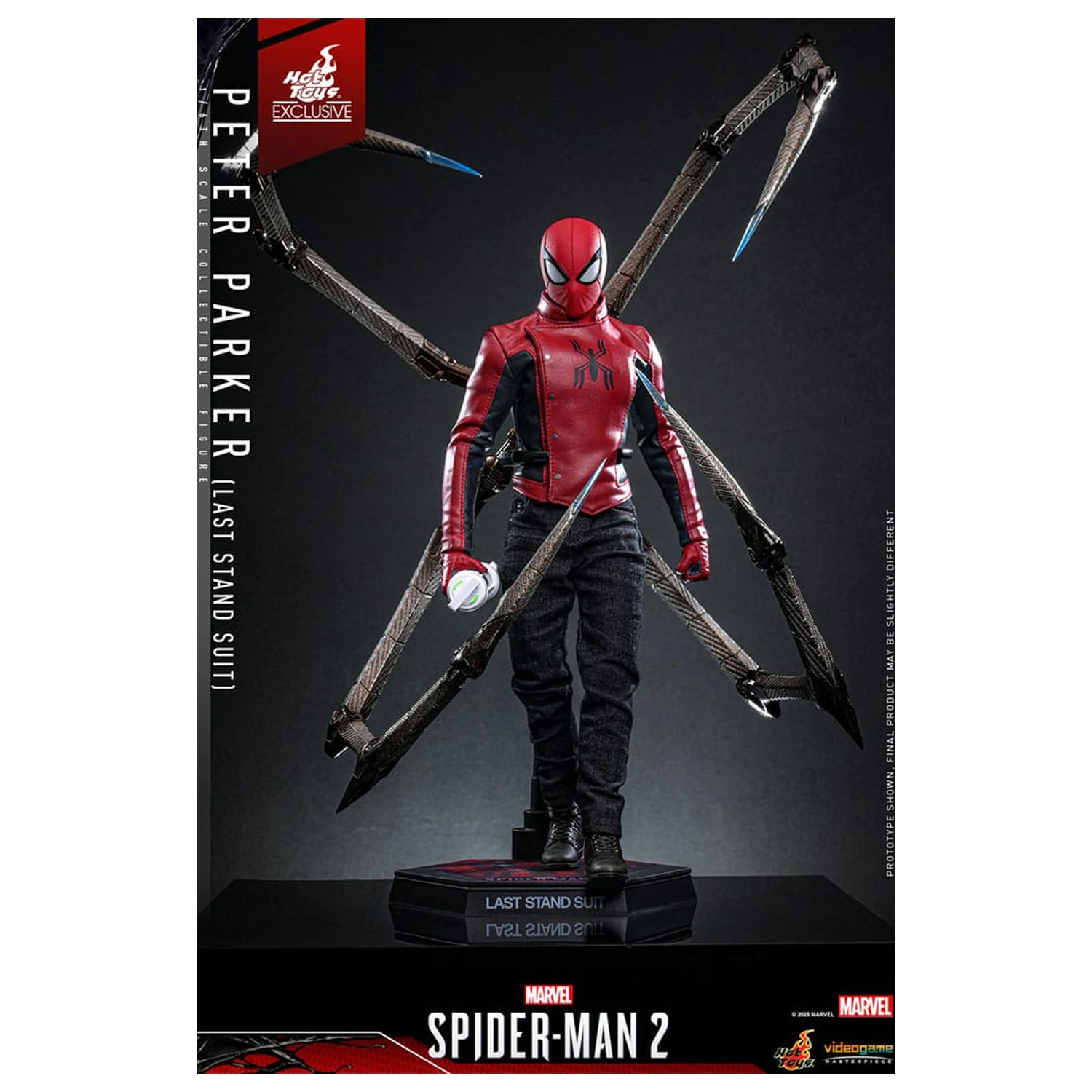 Figurina de actiune Spider-Man 2 1/6 Peter Parker (Last Stand Suit) Hot Toys Exclusive 30 cm poza produsului