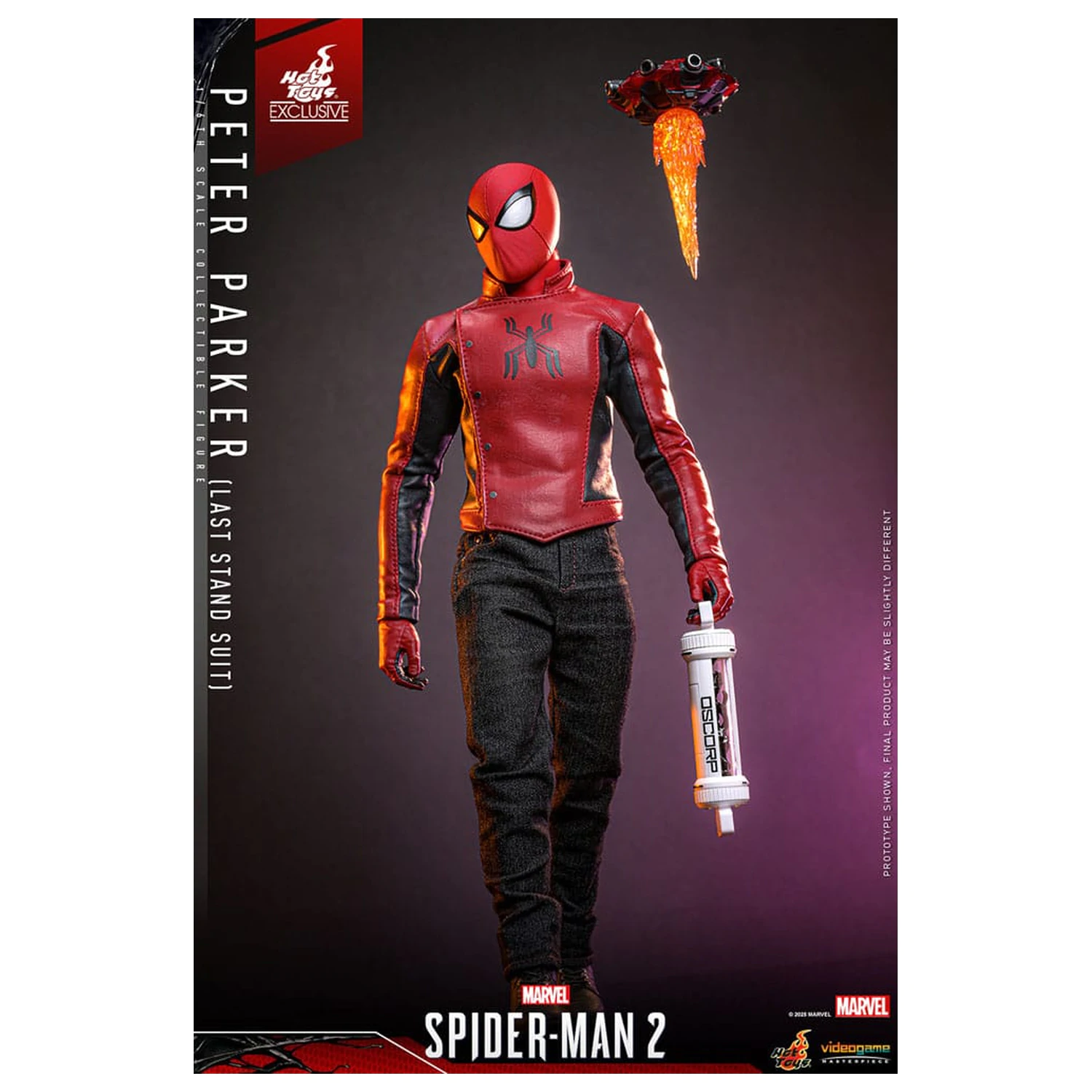 Figurina de actiune Spider-Man 2 1/6 Peter Parker (Last Stand Suit) Hot Toys Exclusive 30 cm poza produsului