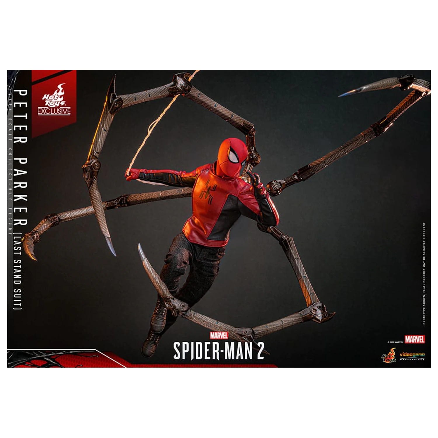 Figurina de actiune Spider-Man 2 1/6 Peter Parker (Last Stand Suit) Hot Toys Exclusive 30 cm poza produsului