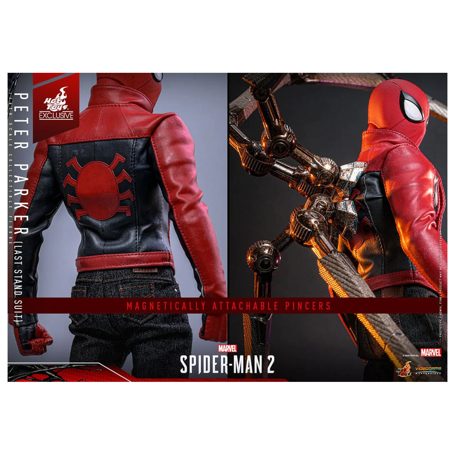 Figurina de actiune Spider-Man 2 1/6 Peter Parker (Last Stand Suit) Hot Toys Exclusive 30 cm poza produsului