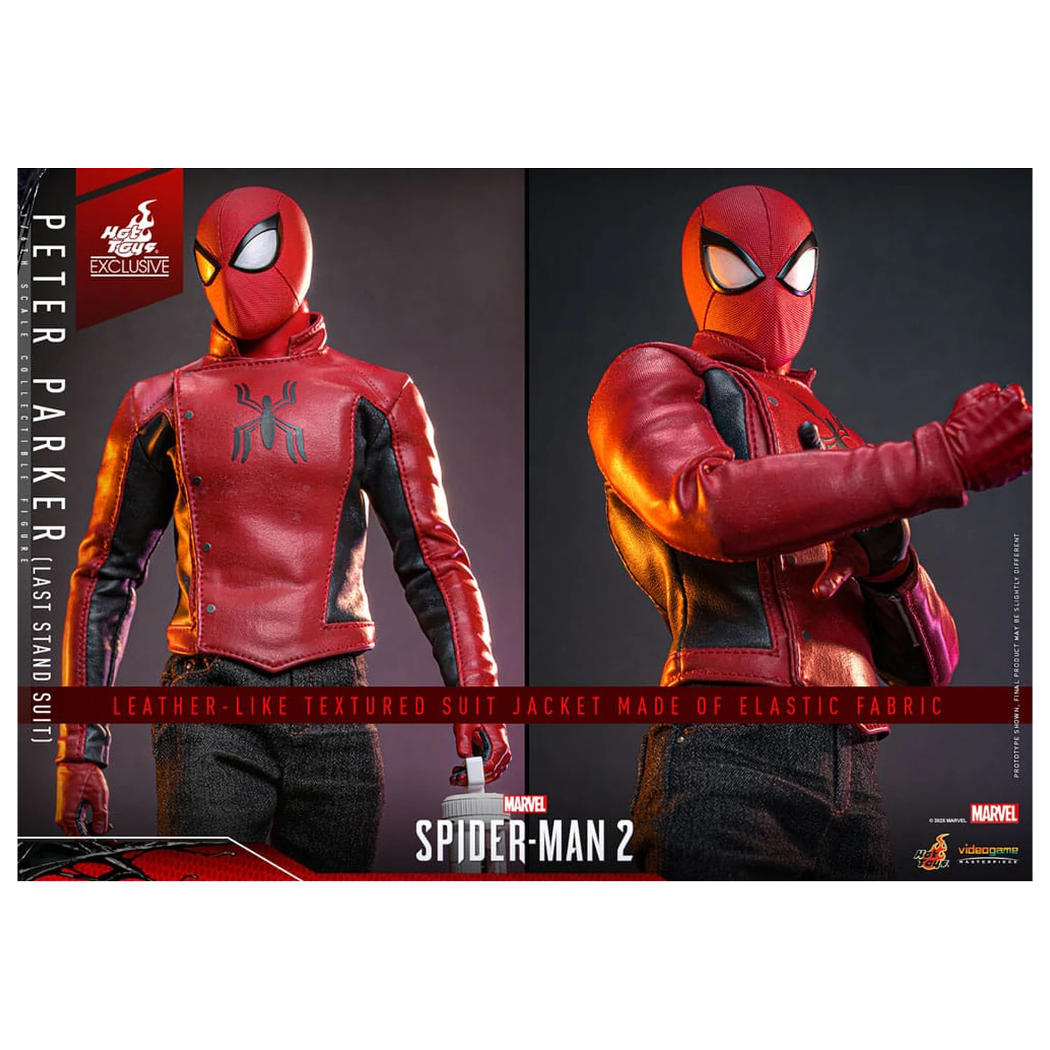 Figurina de actiune Spider-Man 2 1/6 Peter Parker (Last Stand Suit) Hot Toys Exclusive 30 cm poza produsului