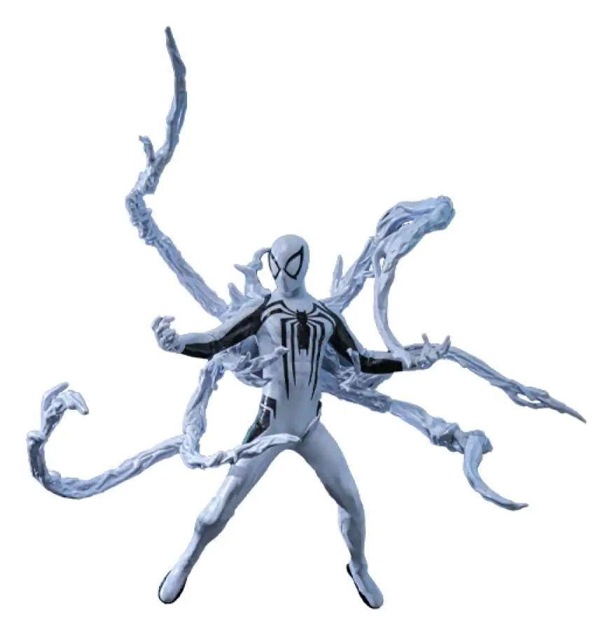 Figurină de acțiune de colecție Spider-Man 2 Video Game Masterpiece 1/6 Peter Parker (Costum Anti-Venom) 30 cm poza produsului