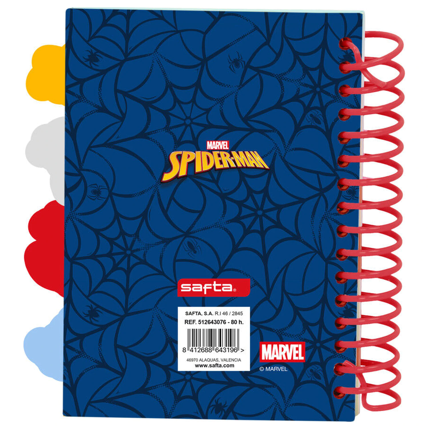 Marvel Spiderman A6 caiet poza produsului
