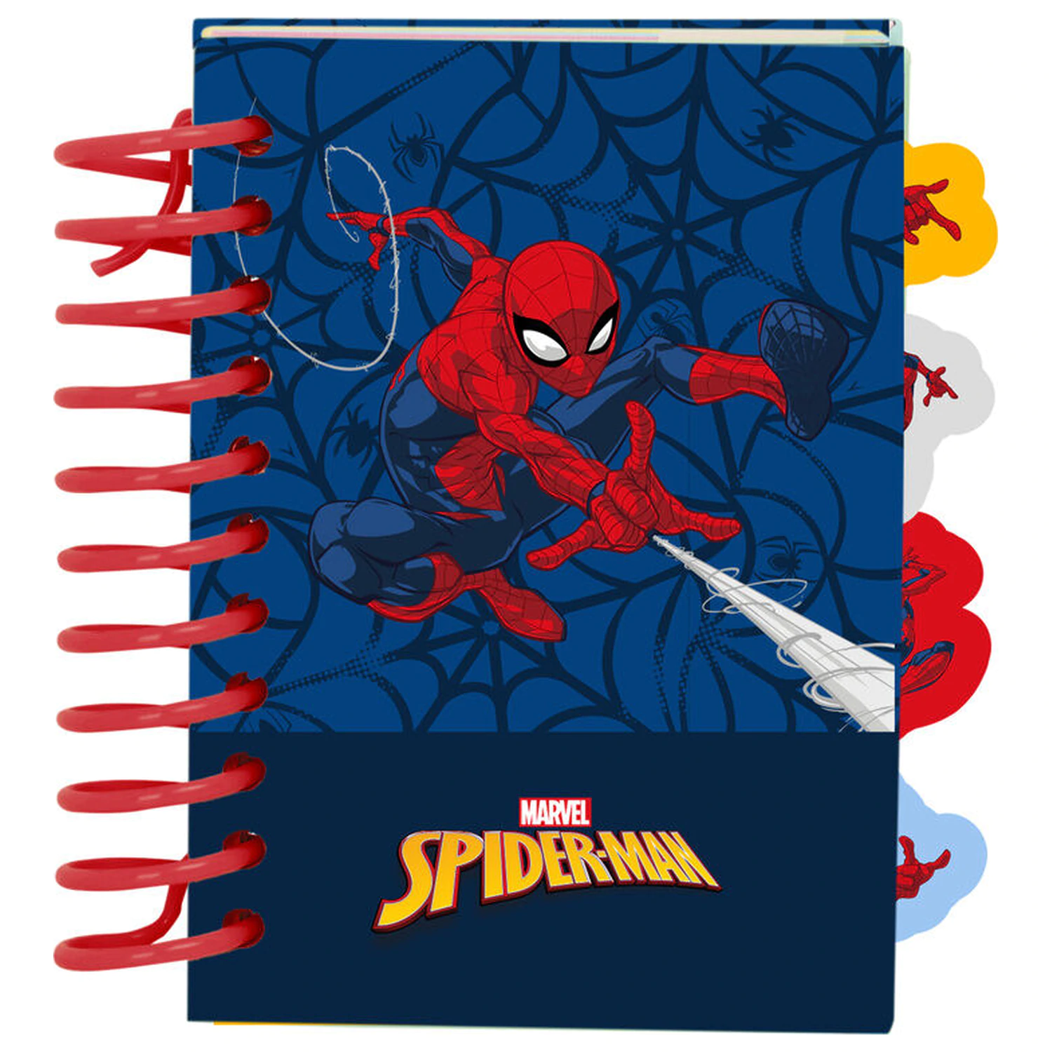 Marvel Spiderman A7 notes notebook poza produsului