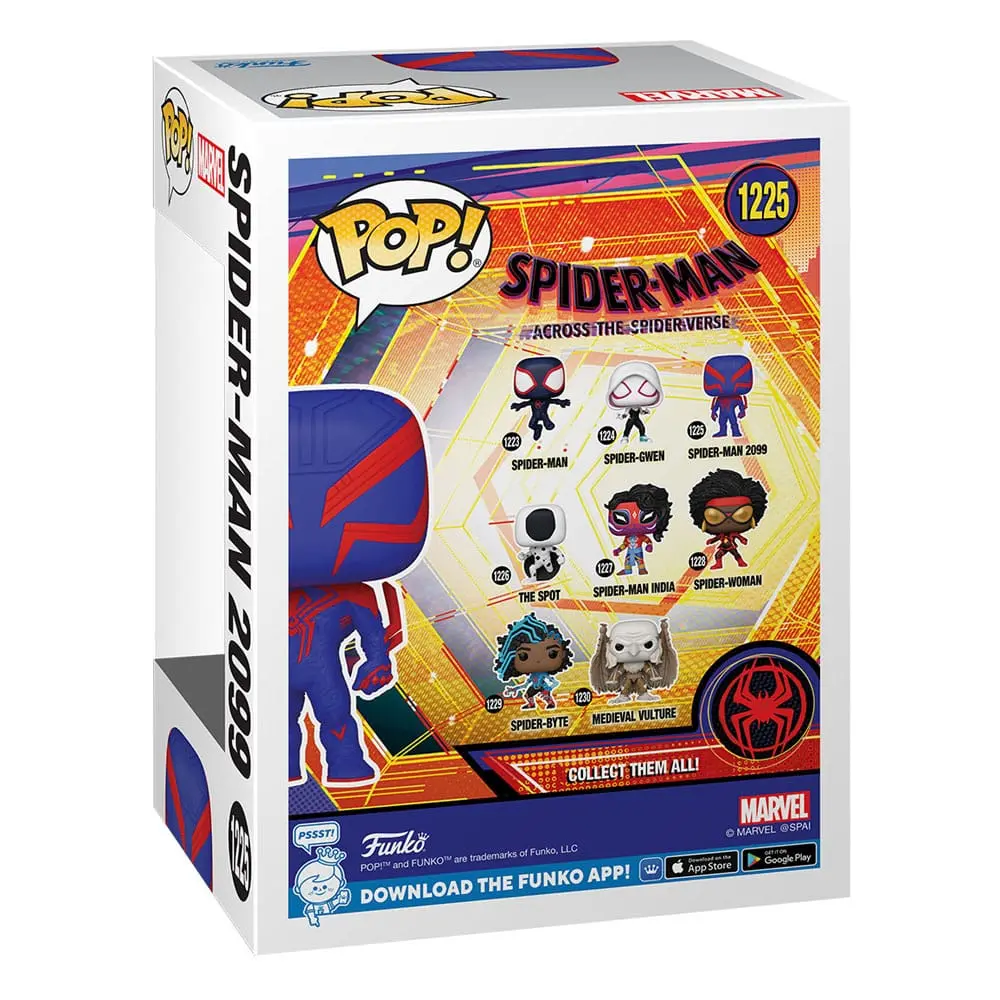 Spider-Man: Across the Spider-Verse POP! Movies Figurina Vinil Spider-Man 2099 9 cm poza produsului