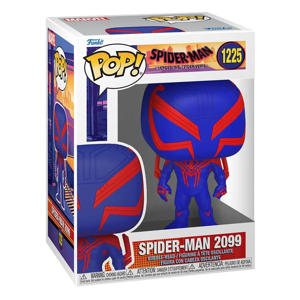 Spider-Man: Across the Spider-Verse POP! Movies Figurina Vinil Spider-Man 2099 9 cm poza produsului