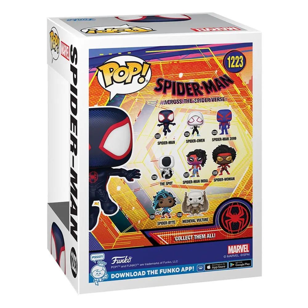 Spider-Man: Across the Spider-Verse POP! Movies Figurină Vinil Spider-Man 9 cm poza produsului