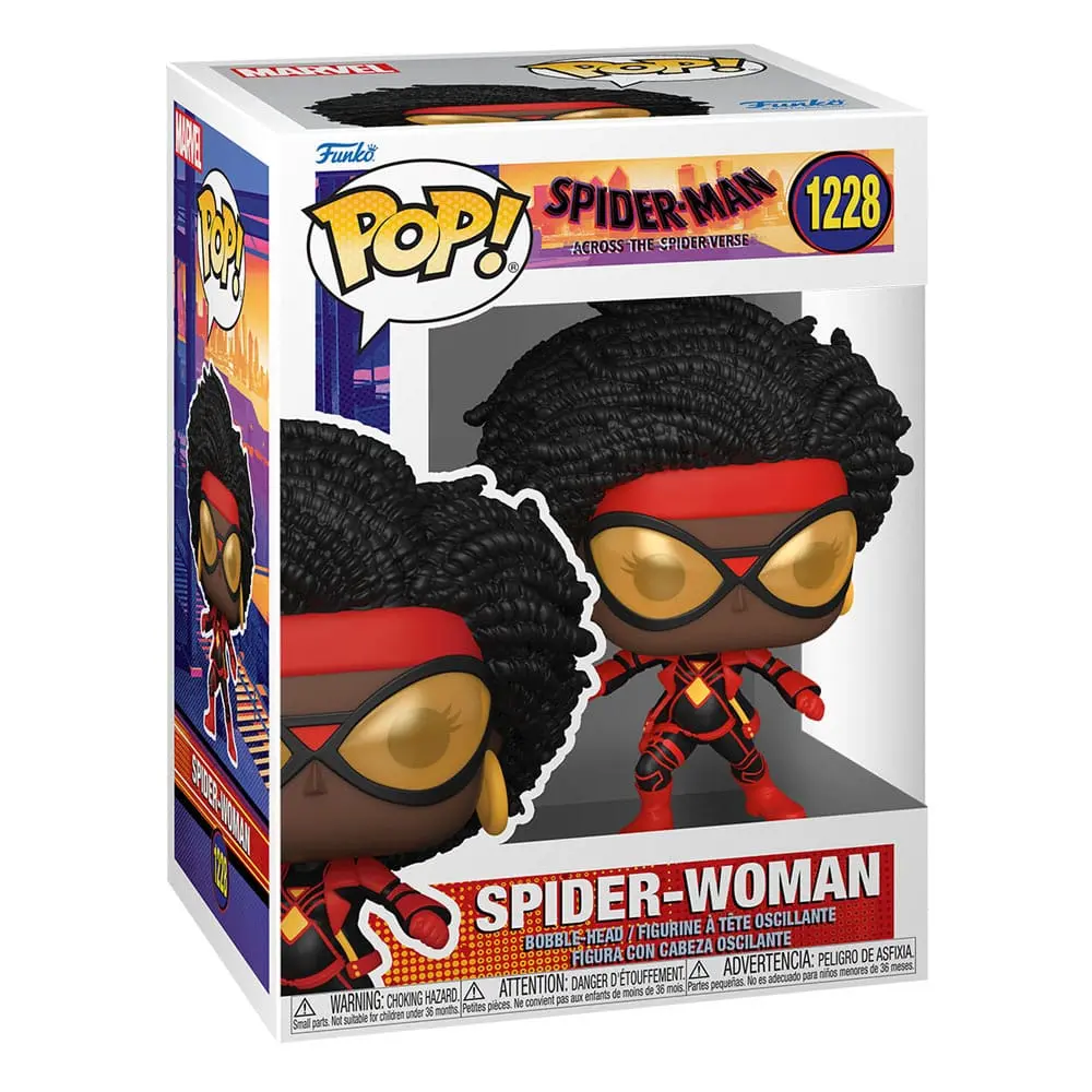 Spider-Man: Across the Spider-Verse POP! Movies Figurina de vinil Spider-Woman 9 cm poza produsului