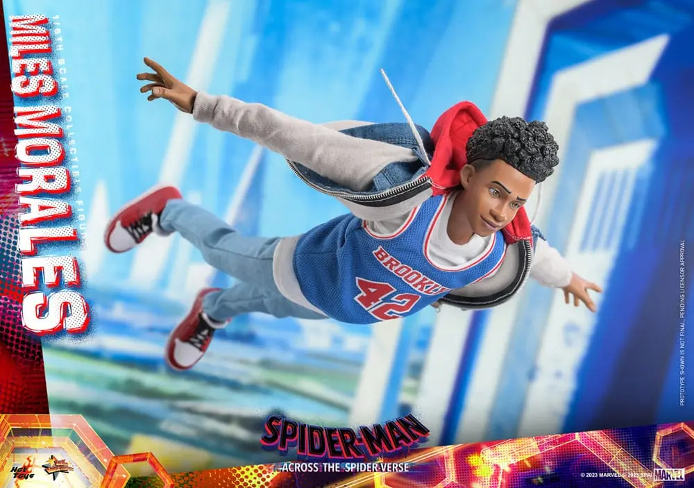 Spider-Man: Across the Spider-Verse Movie Masterpiece figurină de acțiune 1/6 Miles Morales 29 cm poza produsului