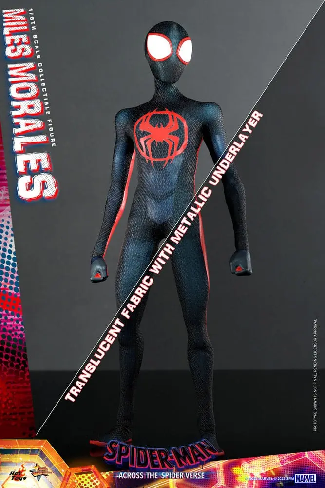 Spider-Man: Across the Spider-Verse Movie Masterpiece figurină de acțiune 1/6 Miles Morales 29 cm poza produsului