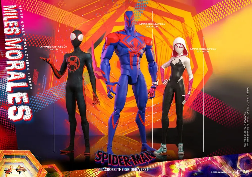 Spider-Man: Across the Spider-Verse Movie Masterpiece figurină de acțiune 1/6 Miles Morales 29 cm poza produsului