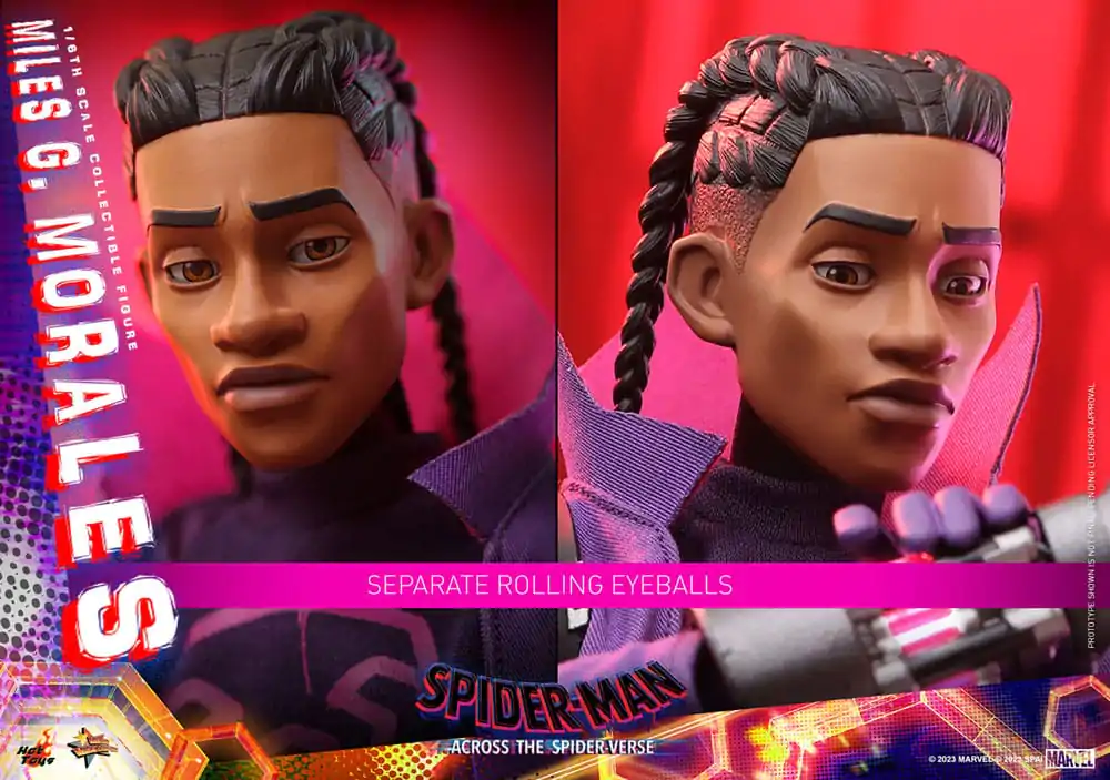 Figurină de acțiune de colecție film Spider-Man: Across the Spider-Verse Movie Masterpiece 1/6 Spider-Punk 32 cm poza produsului