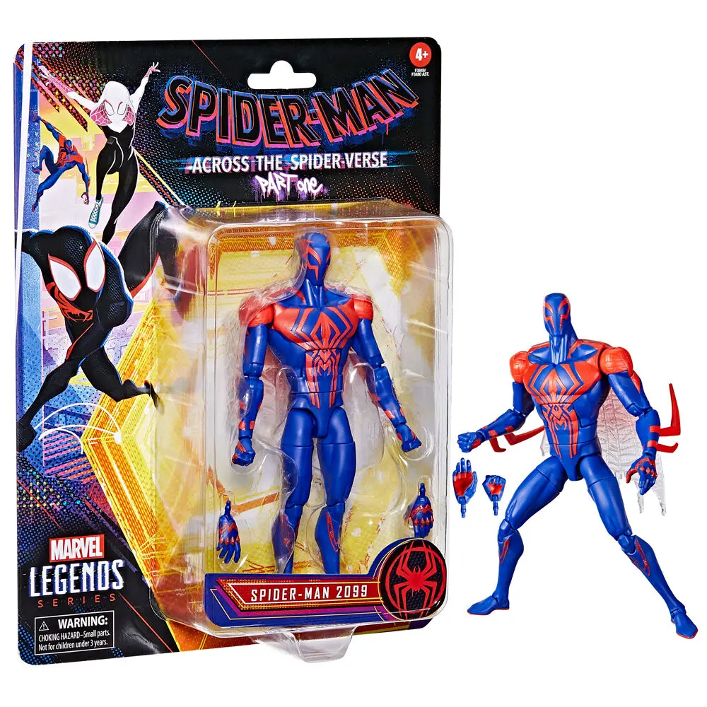 Spider-Man: Across the Spider-Verse Marvel Legends Figurina de actiune Spider-Man 2099 15 cm poza produsului