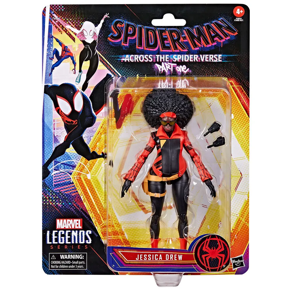 Spider-Man: Across the Spider-Verse Marvel Legends Figurina de acțiune Jessica Drew 15 cm poza produsului