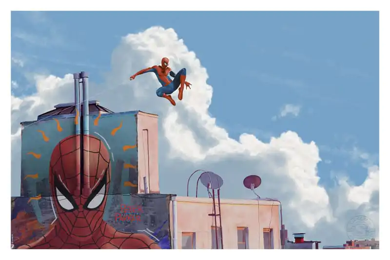 Spider-Man Art Print Peter Parker 30 x 46 cm - neînrămat poza produsului