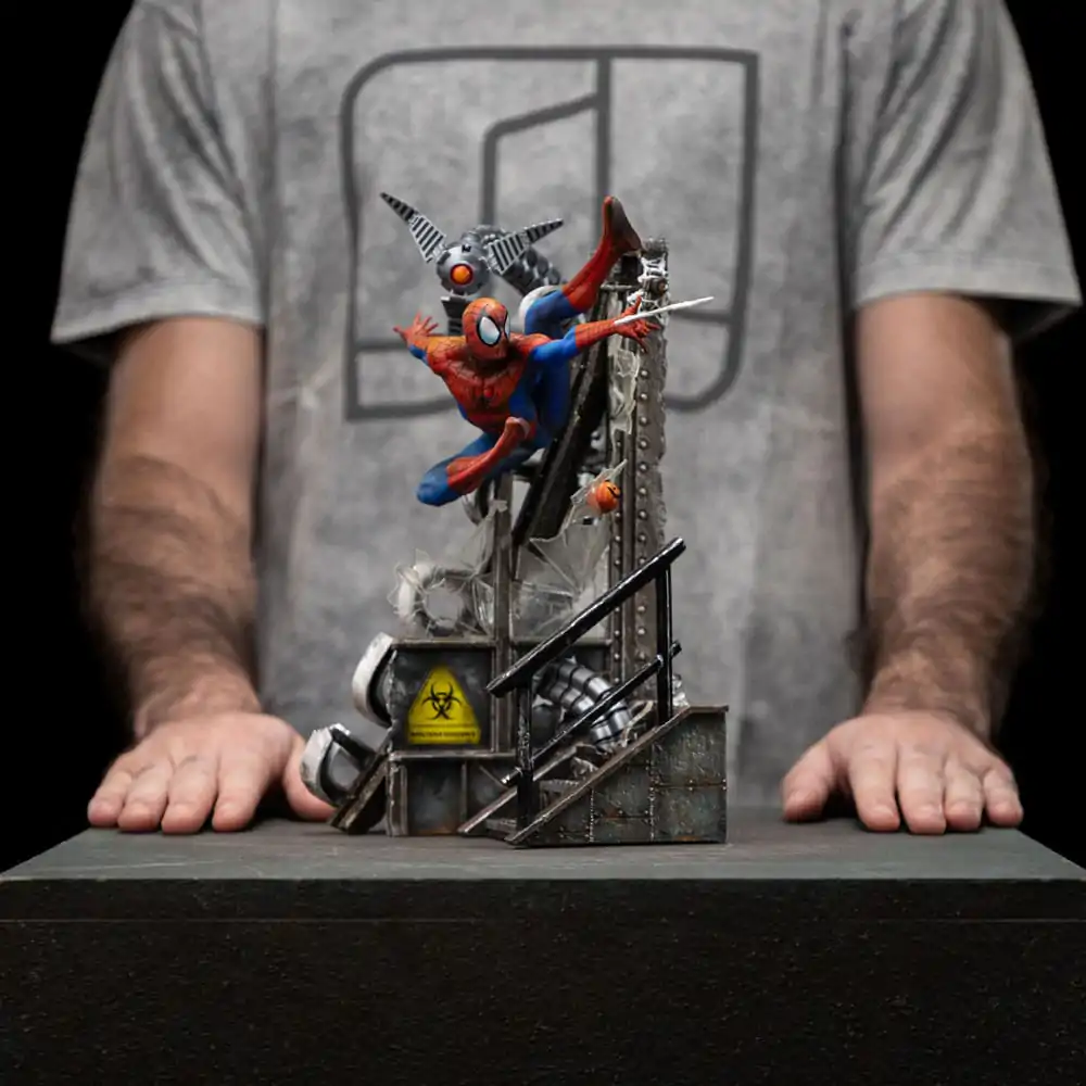 Spider-Man Art Scale Statuie 1/10 Spider-Man 10th Anniversary 29 cm poza produsului