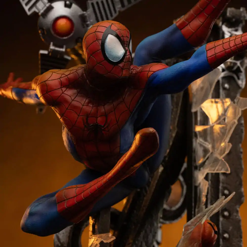 Spider-Man Art Scale Statuie 1/10 Spider-Man 10th Anniversary 29 cm poza produsului
