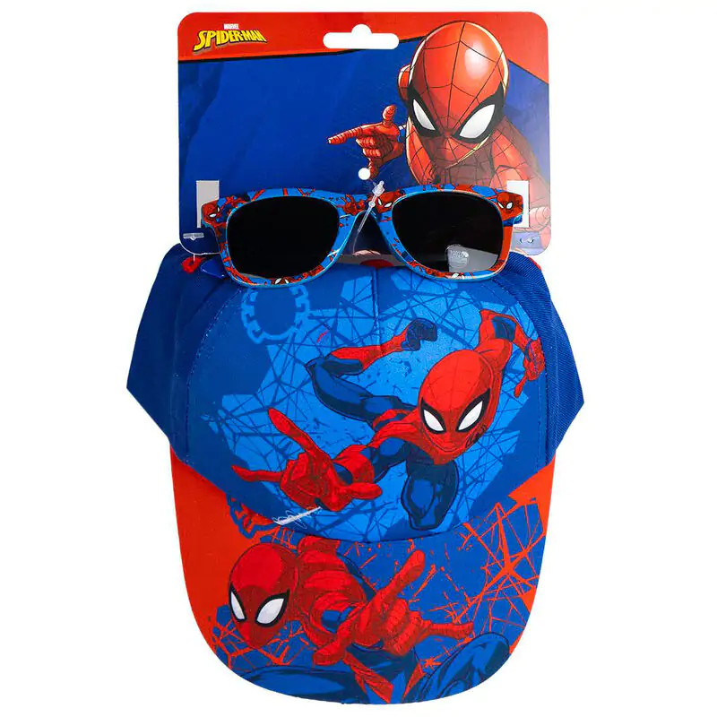 Marvel Spiderman set sapca de baseball si ochelari de soare poza produsului