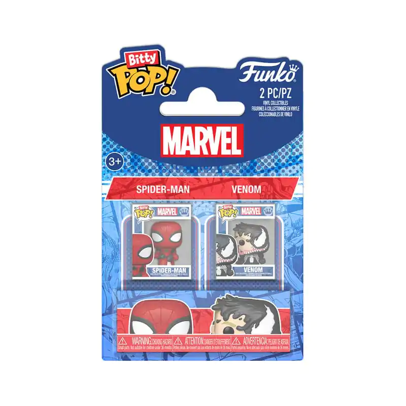 Spider-Man Bitty Funko POP! Figurine din Vinil 2-pack Spider-Man&Vnm poza produsului