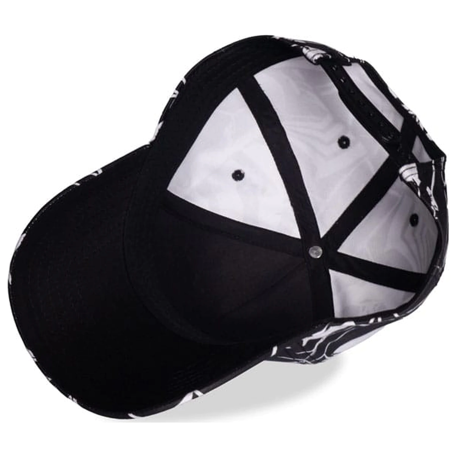 Sapca de baseball Spider-Man Negru si Alb Imprimeu All-over poza produsului