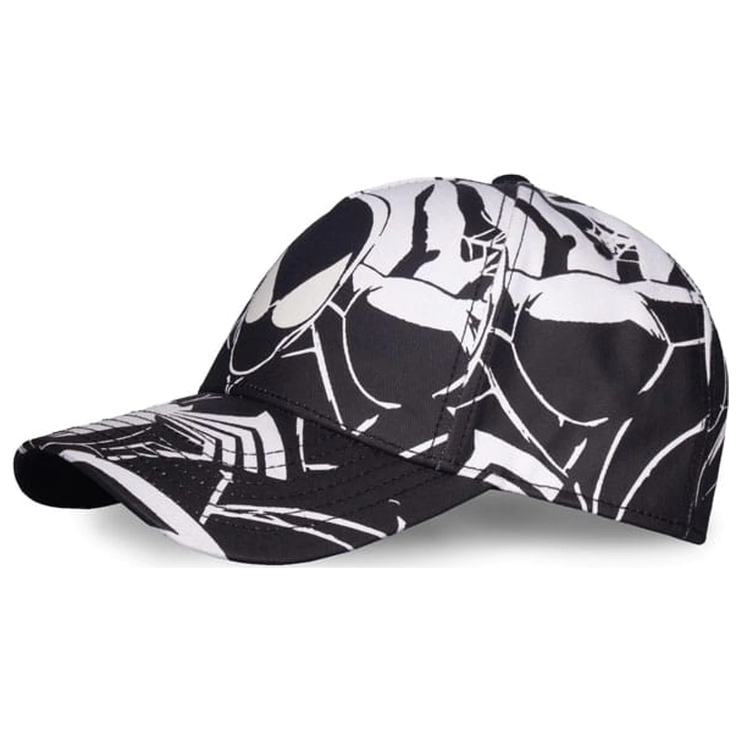 Sapca de baseball Spider-Man Negru si Alb Imprimeu All-over poza produsului